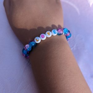 Cotton Candy LOVE Bracelet